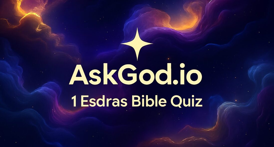 1 Esdras Bible Quiz