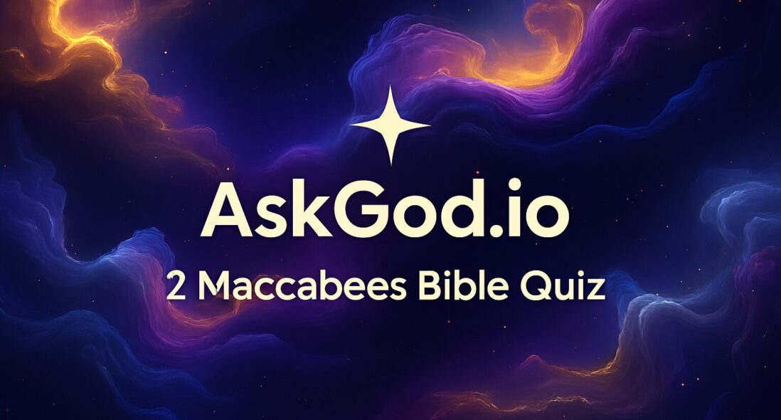 2 Maccabees Bible Quiz