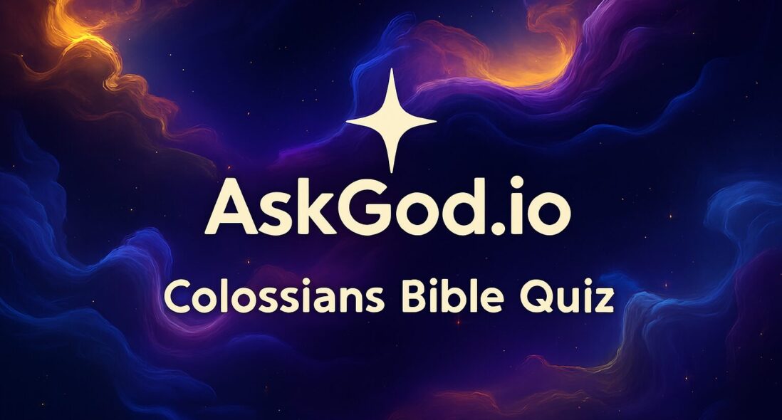 Colossians Bible Quiz