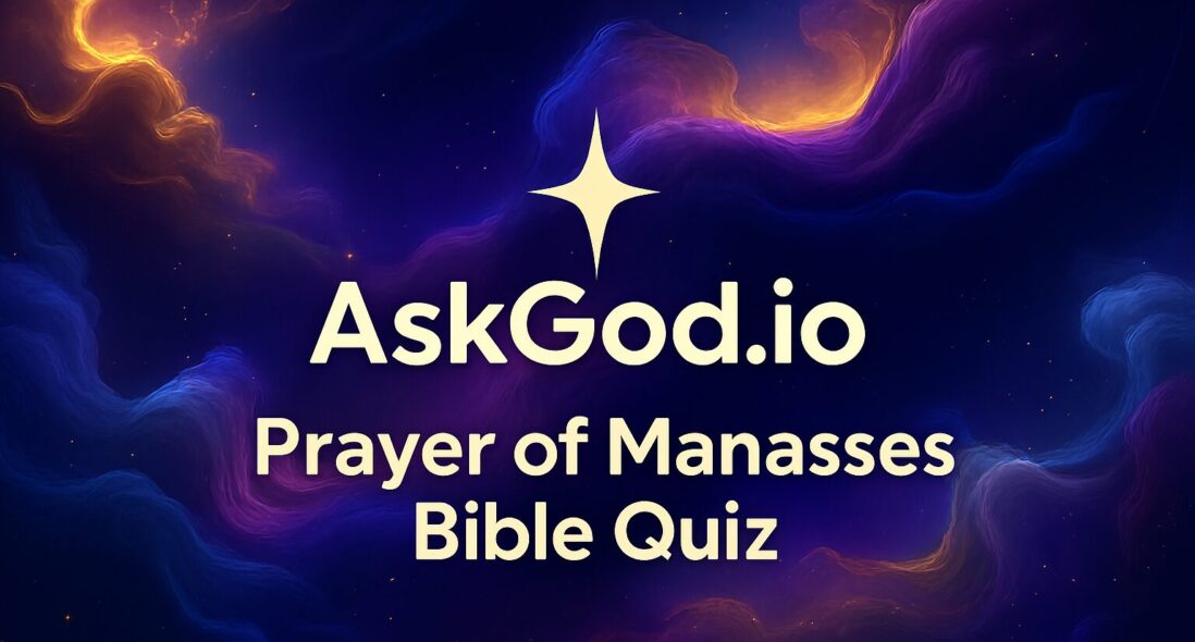 The Prayer of Manasses